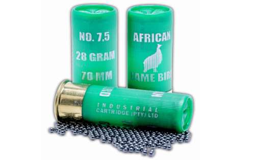 Industrial Cartridge AFRICAN BUCK BIRD SHELLS 7,5