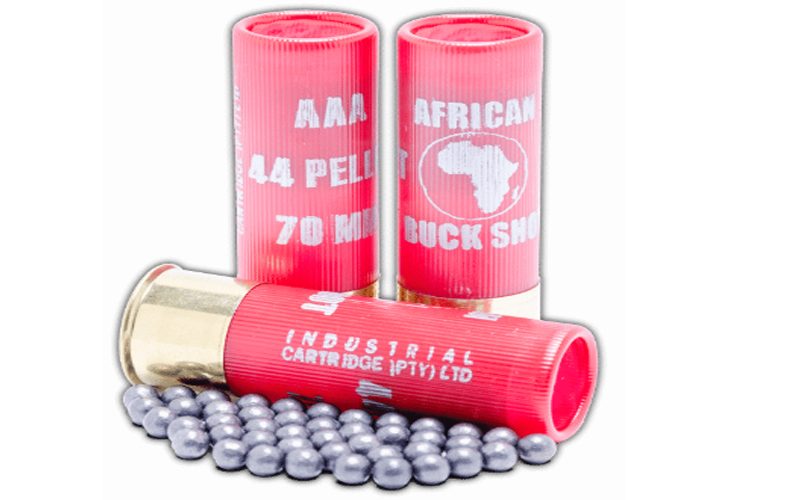 Industrial Cartridge AFRICAN BUCK SHOT SHELLS AAA | Zambezi Arms ...